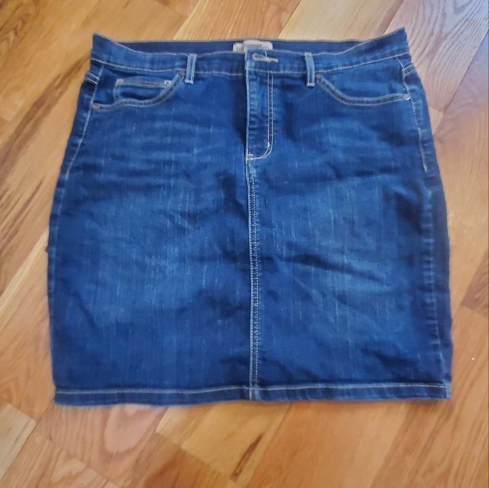 Ruff hewn womens size 10 jean skirt